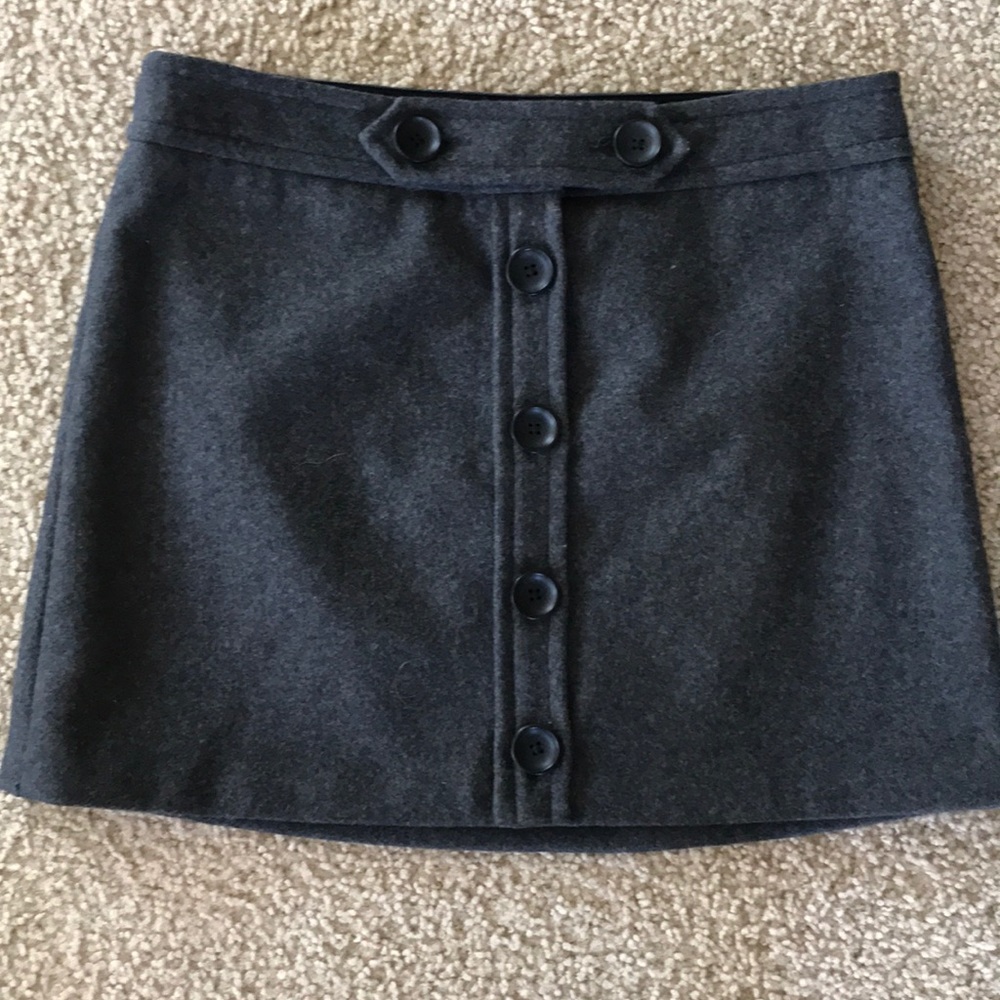 Gap wool mini skirt